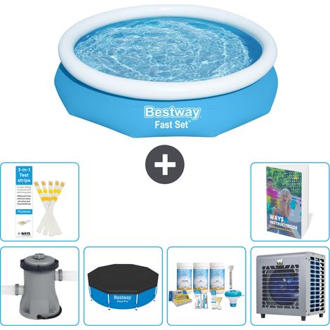 Bestway Piscina Bestway Fast Set Rotonda - 305x66 cm - 7-pezzi S264 (1/5)
