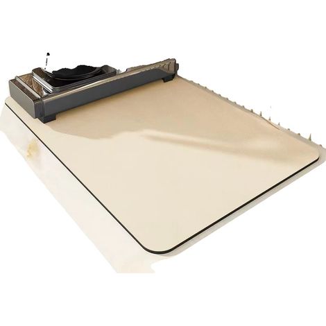 Alfombrilla de drenaje para cocina, superabsorbente, antideslizante, color beige, 20x30cm (1/2)