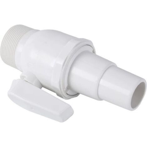 Remplacement de la vanne à bille bidirectionnelle marche/arrêt Hayward SP0729 Econoline pour piscine (1/4)