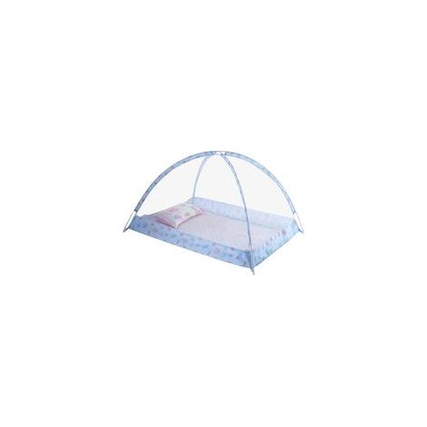 Moustiquaire de lit pliable, moustiquaire de voyage portable pour berceau, 120 x 90 x 100 cm, installation de moustiquaire en forme de dôme (1/4)