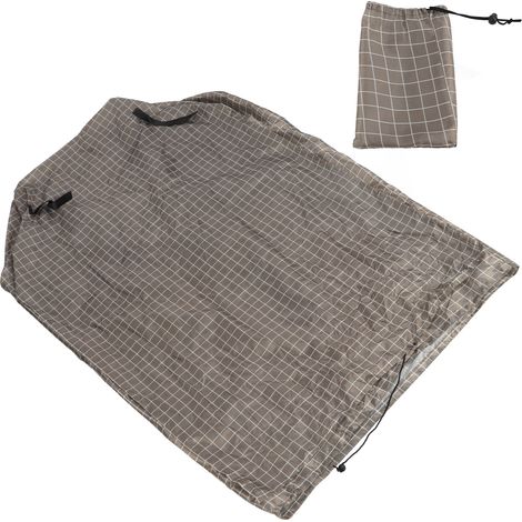Housse de cage à oiseaux imperméable, coupe-vent et respirante avec fenêtre en filet et récupérateur de graines pour perroquets et perruches (1/5)