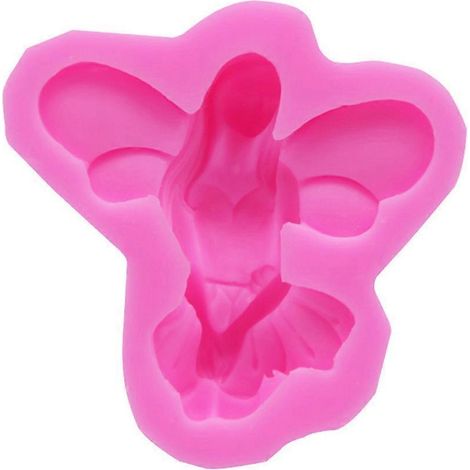 Silikonform für Feen-Engel-Kuchen, Schokoladenfondant-Cupcake-Form, DIY-Bastelarbeiten, Dekoration, Backwerkzeuge (1/5)