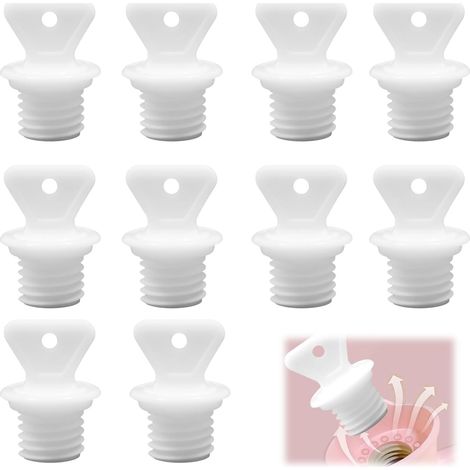 10 x replacement caps for electric hot water bottle, replacement caps for hot water bottle, universal hot water bottle cover for home and travel use (1/5)