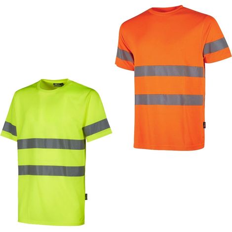 T-shirt da lavoro alta visibilità U-Power Mizar - XXXXL - Arancione
