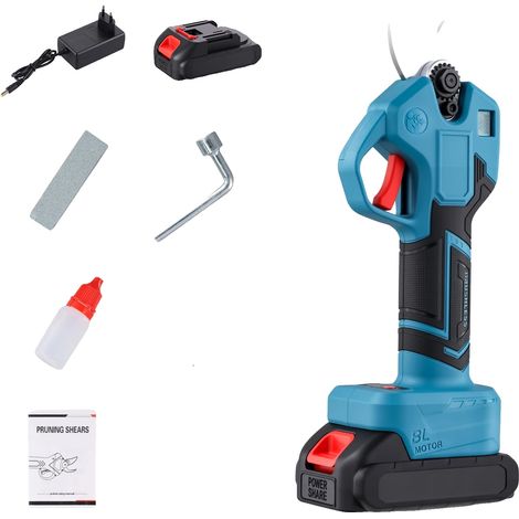 Sécateur, moteur sans balais, contrôle de précision, Avec 1 batterie, UE (1/2)