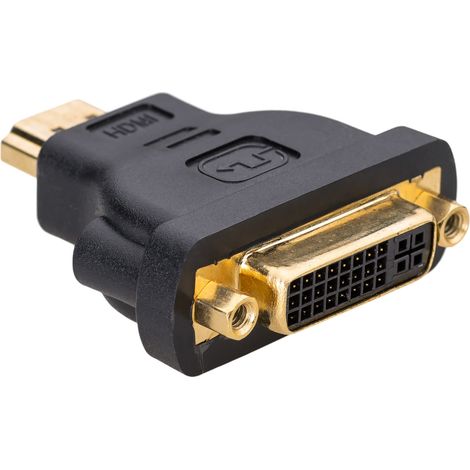 Adattatore Akyga AK-AD-02 Dual Link 4K maschio-femmina HDMI DVI 24+5 (1/2)