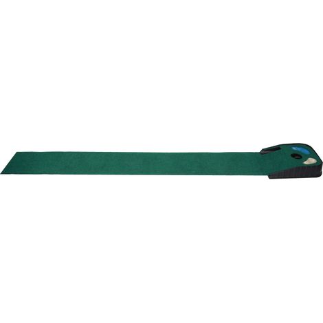 Tapis de putting golf intérieur extérieur en plastique avec retour automatique de balle, tapis d'entraînement 0,33x2,5m (1/5)
