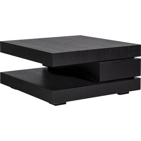 Table de salon Oakura blok C - Noir intense (1/5)