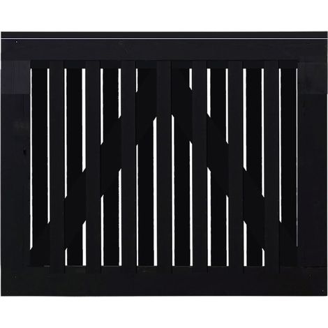 Plus Tor Nagano 100 x 80 cm RAL 9005 Schwarz