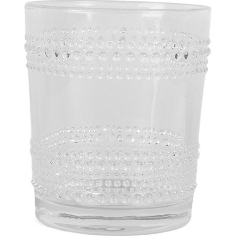 Verre à Eau et Boisson en Verre Transparent pour Cocktail et Soda Ø 9 x 10 cm 300 ml - PANGIVO (1/2)