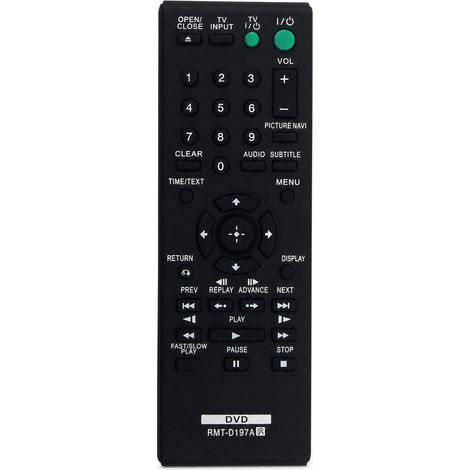 Télécommande pour Lecteur DVD Compatible avec Sony RMT-D197A (1/5)