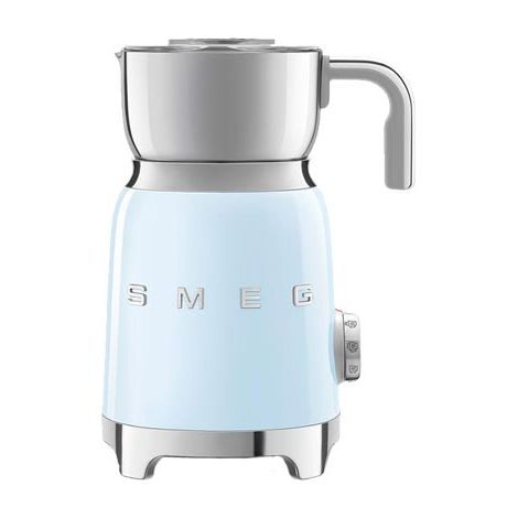 Espumador de leche, 50' style, Azul pastel