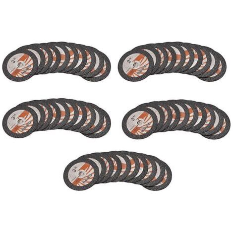 50 disques de coupe circulaires de 75 mm pour le meulage de la résine (1/5)