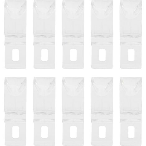 20 clips de fixation blancs pour chaînes de stores enrouleurs (1/5)