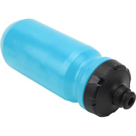Flexible 600-ml-Trinkflasche für Fahrräder aus lebensmittelechtem PP5-Silikon, auslaufsicher und sicher, ideal für Radtouren im Freien (blau). (1/5)