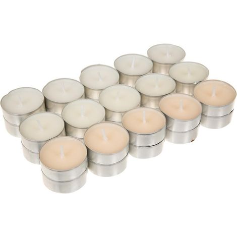 Lot de 30 Bougies Parfumées "Nina" 3,7cm Vanille (1/5)