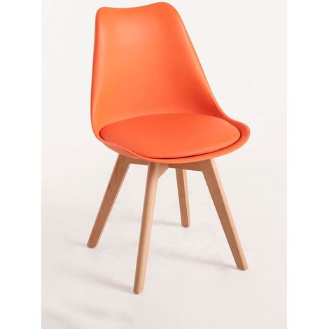 Sillas Comedor - Silla Synk Basic - Naranja