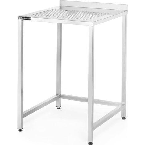 Table inox pour bar 600x650x(H)900 mm - Barmatic - Finedine (1/5)