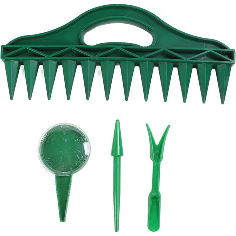 Planteuse à 12 trous, augmente l'efficacité, entretoise pour semis de jardin avec distributeur de graines réglable pour la plantation. (1/5)