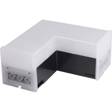 Connecteur 8W en L pour Suspension Linéaire Fine Noire 40W - Blanc Neutre - SILUMEN (1/3)