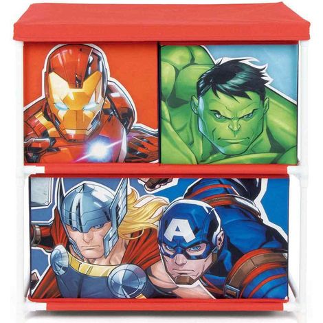 Arditex Avengers Aufbewahrungsregal mehrfarbig 53x30x60 cm