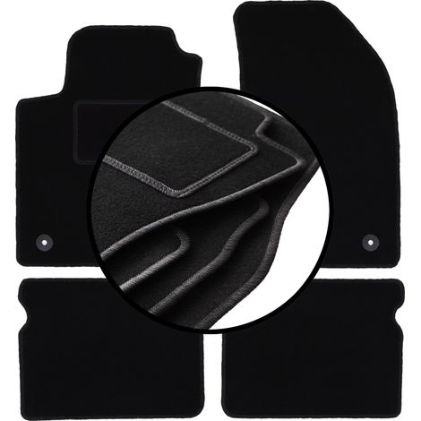Komplettset Veloursmatten für: Fiat Bravo II Schrägheck (2007-2012)