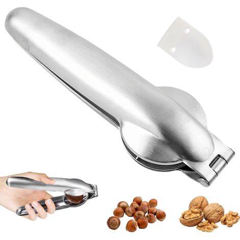 Casse-châtaignes, casse-châtaignes en acier inoxydable, ciseaux à châtaignes, ciseaux à châtaignes en acier inoxydable avec griffe, adapté pour noix de walnuts, châtaignes et fruits à coque. (1/5)