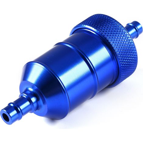 Filtre à Essence Inline 6mm pour Moto Dirt Bike - 1/4" Nettoyeur Carburant (1/3)