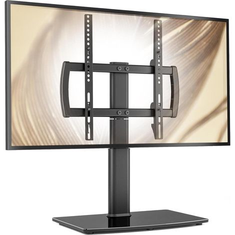 Universal TV Ständer schwenkbar höhenverstellbar 27-60 Zoll 45kg Bildschirm (1/5)