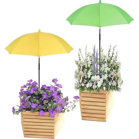 GDHZS- 2pcs Parasols pour Plantes D'Extérieur Parasol De Jardin Ombre pour Plante en Pot,Couverture D'Ombrage De Parasol De Plante De Jardin pour Fleurs (1/5)