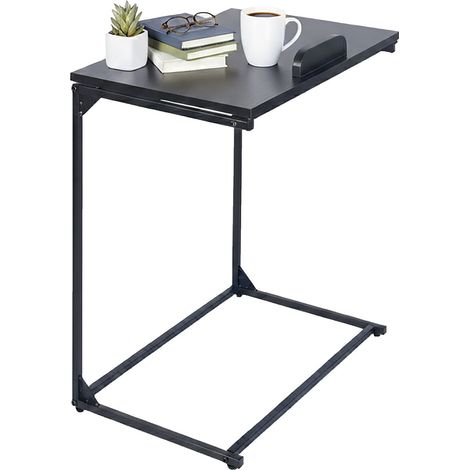 Mesa auxiliar para portátil: inclinable, en forma de C, antideslizante.