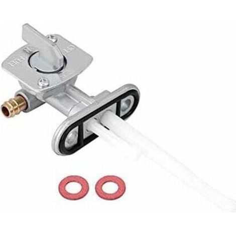 Robinet Essence - Aluminium - Pour Moto PW80 PY80 PeeWee 80 TTR125 2000-2005 - Compatible Buggy PIT Bike Thumpstar Quad ATV - 1 Pièce (1/4)