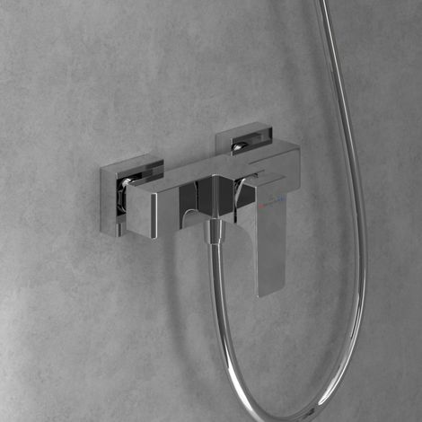 Villeroy und Boch Duscharmatur TVS12500100061 Wandmontage, chrom (1/7)