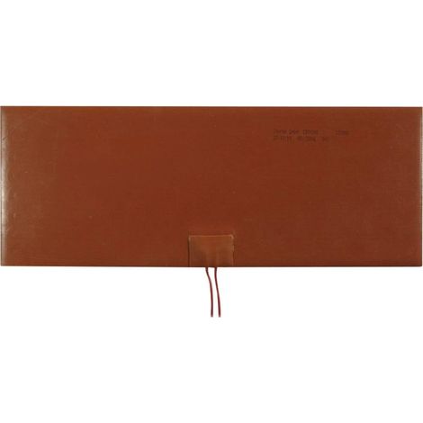 Thermo TECH silicone Feuille chauffante autocollant 24 V/DC, 24 V/AC 142 W Indice de protection IPX7 (L x l) 340 mm x 1 (1/2)