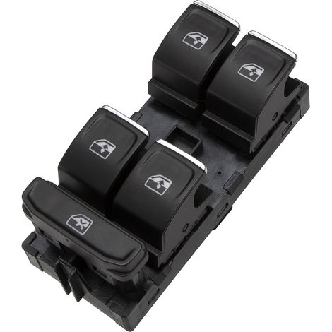 Interrupteur de Fenêtre Golf Mk7, KASturbo Bouton Lève Vitre pour Passat Touran Tiguan Arteon Karoq Kodiq Leon 5G0959857