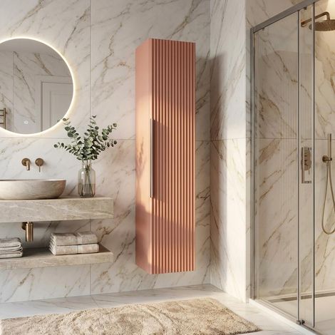 Pensile bagno sospeso colore rosa MALIGI HOME MG-DEIMOS  Rosa (1/5)