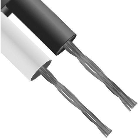 Câble pour thermocouple type J RS PRO, 25m, Non blindé, temp. max. +250°C, gaine PTFE ( Prix pour Bobine de 25 Mètres ) (1/2)