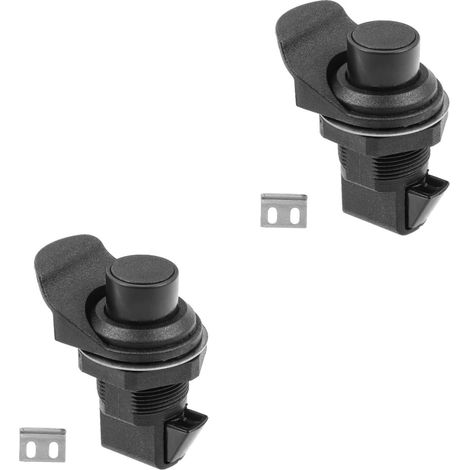 2pièces Serrure De Placard à Bouton Poussoir (1/5)