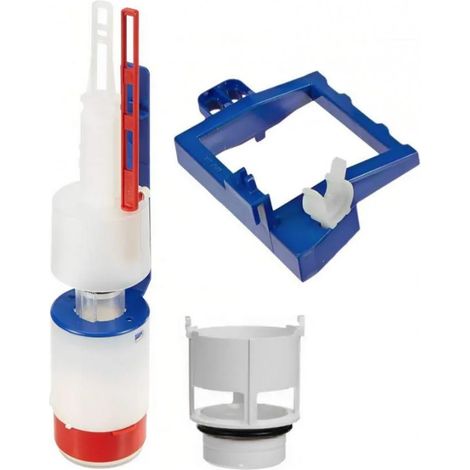 Mécanisme de chasse d'eau double volume – Pour réservoir encastré Sanit et SAS – Pièce détachée pour modèles 995, 980, DW982 – Sanit Eisenberg