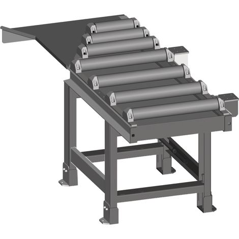 metallkraft Abfuhrrollenbahn für 60°-Schnitte