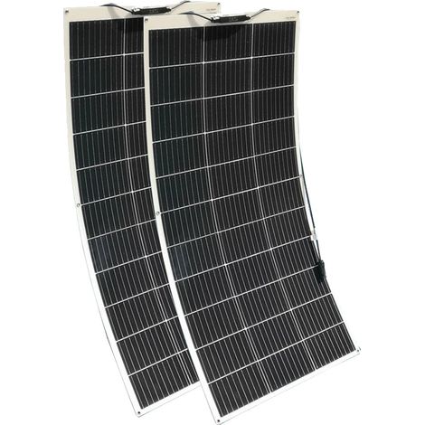 Kit de panneaux solaires flexibles, 300W de puissance, 2 pièces monocristallins, option 150W (1/2)