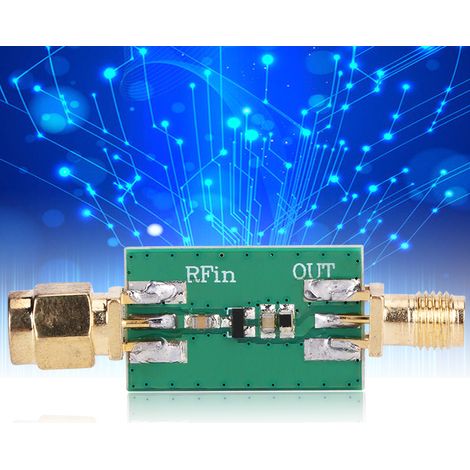 0,1–3200 MHz Entladungsdetektor AM FM HF-Hüllkurvendetektionsmodul Elektrische Komponenten (1/5)