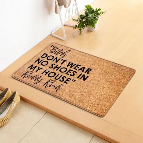 Tapis De Soin - Tapis D'Entrée Anti-Dérapant En Fibre De Polyester - Pour Intérieur Et Extérieur - 60 X 40 Cm - Jaune (1/3)
