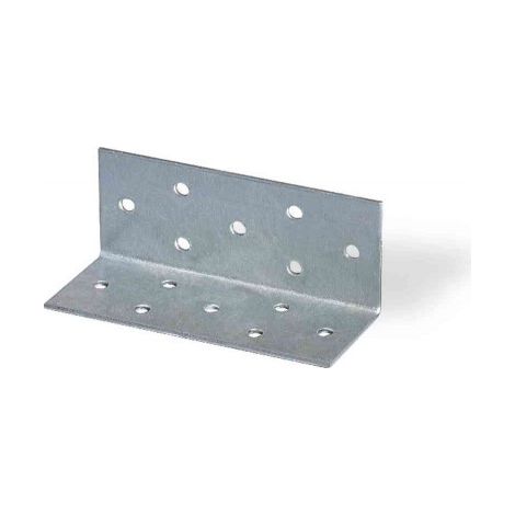 Piastrina pesante ad angolo 130 x 50 x 50 spessore 2,5 mm.