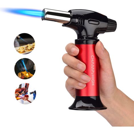 Torcia a Gas Bruciatore da Cucina per Creme Brulee Rosso