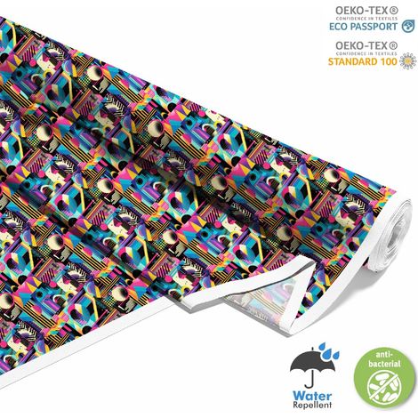 TESSUTI DECORATIVI PER ESTERNI OXFORD - Motivo geometrico I DX3396 (1/5)