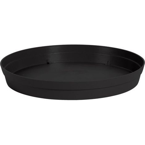 Untertasse aus Polypropylen 13625 Gf Durchmesser 22,5 L 22,5 x B 22,5 x H 55 cm Grau EDA
