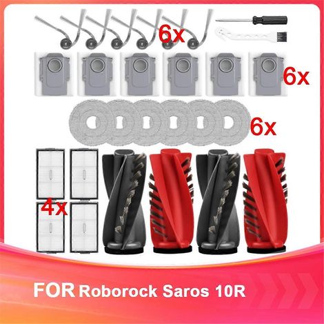 jeu de pièces de rechange pour aspirateur Roborock Saros 10R (1/5)