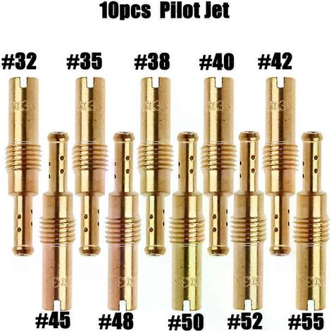 kigbf-New 32 33 35 38 40 42 45 48 50 52 Slow Pilot Jet Vice Injector Nozzle For Keihin CB GY6 KOSO OKO PE CVK FCR Carburetor (1/4)