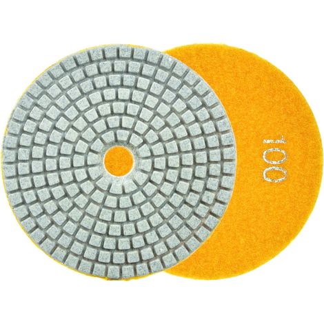 Polierscheibe zum Nassschleifen von Steinzeug 100 mm GR100 (5/250) (1/4)
